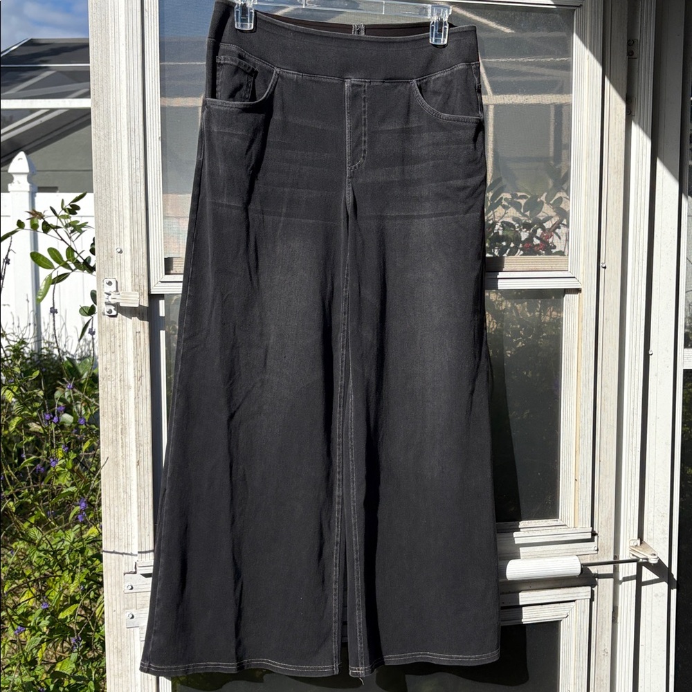 Halara Flex High Waisted Pockets Baggy Wide Leg Washed Casual Jeans XL